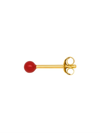 Lulu Copenhagen Color Ball 1 PCS Guld Passion Red